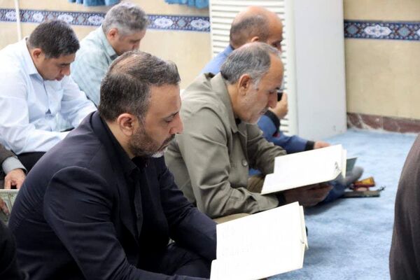 مراسم یادبود شهید جمهور آیت الله سید ابراهیم رئیسی در آموزش و پرورش شهرستان اسلامشهر