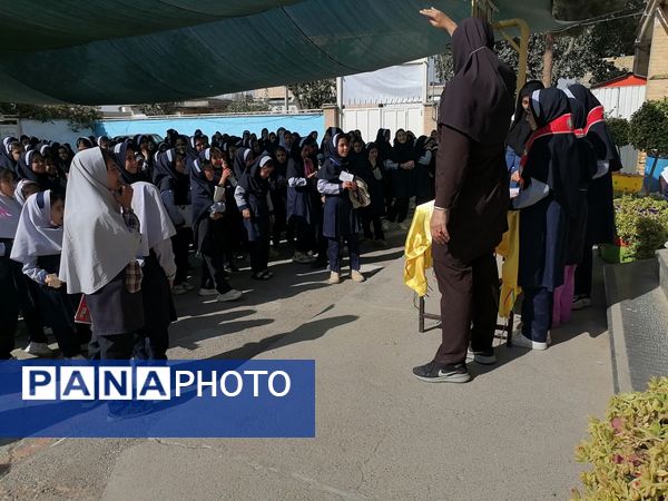 سه شنبه‌های مهدوی در دبستان ناهید نخودی 