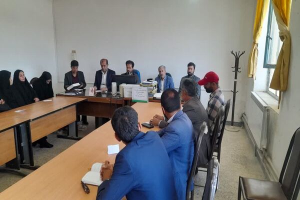 جلسه ستاد بزرگداشت هفته معرفی مشاغل در دیشموک