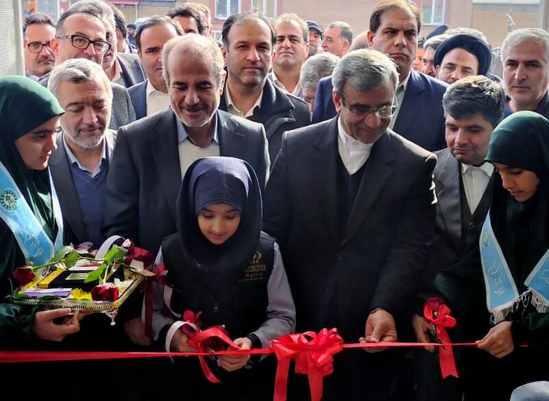 افتتاح هنرستان دخترانه ۱۲ کلاسه در  طرق 