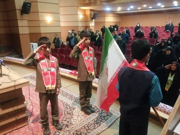 آیین افتتاحیه دوره تربیت مربی کاردان سازمان دانش‌آموزی استان قم