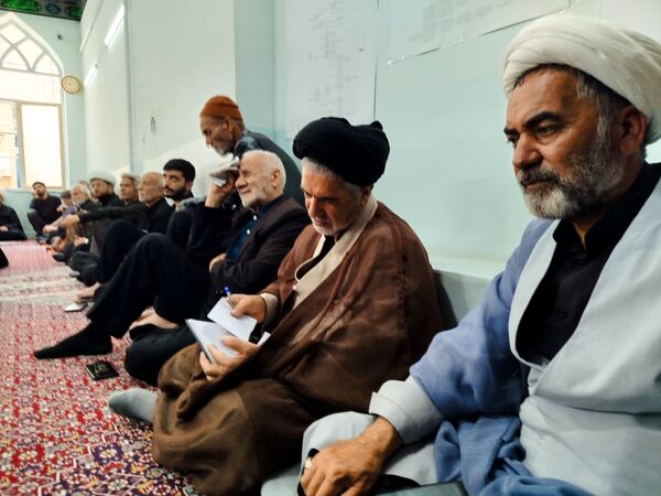 مجلس عزای حسینی در حوزه علمیه امام صادق (ع) کاشمر