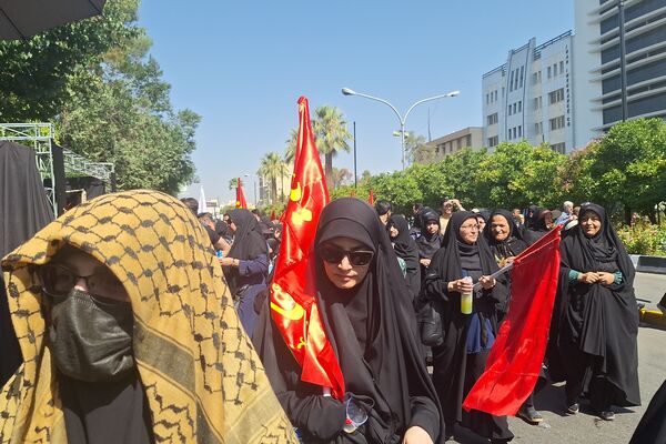 مراسم راهپیمایی جاماندگان اربعین حسینی در شیراز