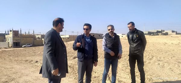 بازدید مدیرکل نوسازی استان خراسان شمالی از پروژه‌های شهرستان گرمه 