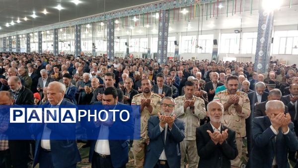 نماز عید فطر در فریدونکنار 