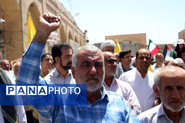 راهپیمایی «جمعه خشم» در شهر یزد