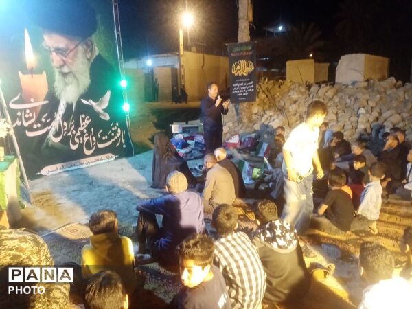 گرامیداشت شهدای دختر مدرسه شجره طیبه میناب