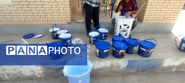  طرح «شهید عجمیان» برای رنگ‌آمیزی و شاداب‌سازی مدارس فین