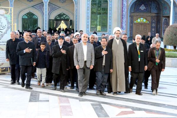 همایش خدام افتخاری زیارتگاه شهید مدرس