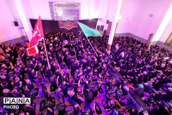 تجمع سالانه هیئات مذهبی شهرک شهید آبشناسان در مسجد جامع آبشناسان 