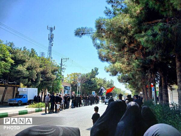 عزاداران باخرزی در سوگ یازدهمین امام شیعیان