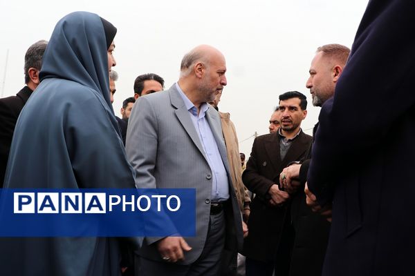 آیین افتتاحیه زمین ورزشی چمن مصنوعی اورین