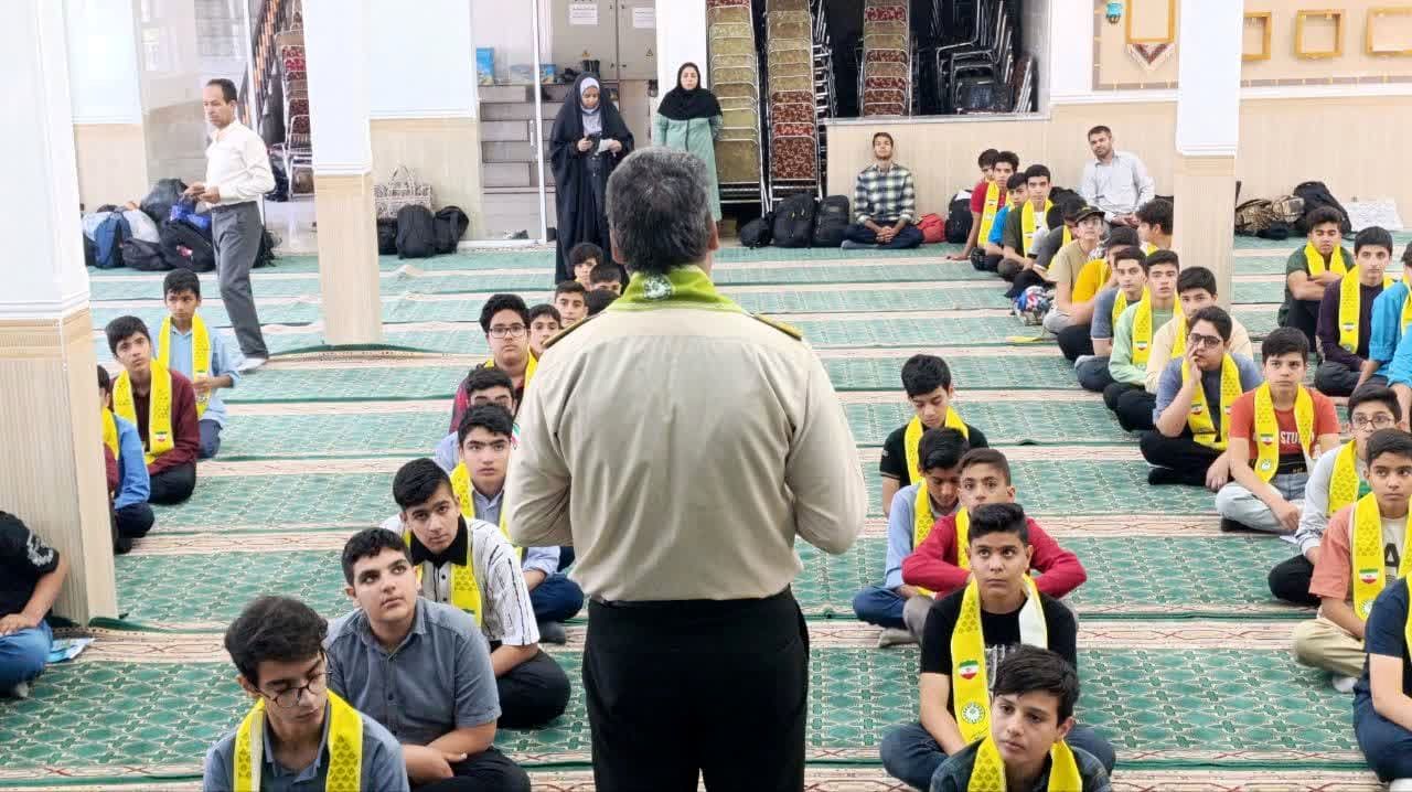  پیش اردوی ملی دانش‌آموزان پیشتاز استان یزد