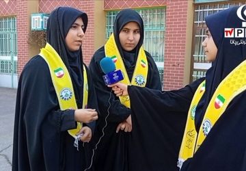 حس‌وحال دانش‌آموزان سازمان دانش‌آموزی سمنان، پس از دیدار رهبری