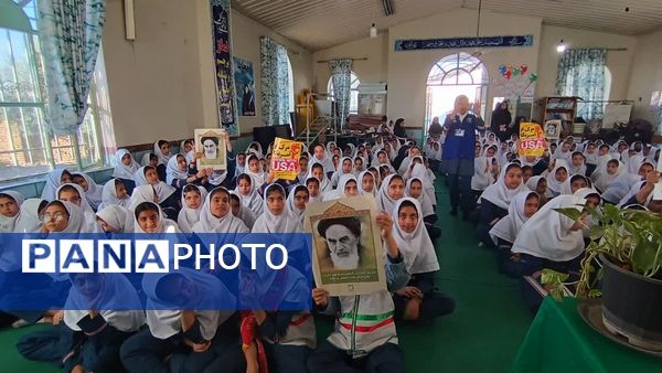 دانش آموزان شهرستان رامیان به سوگ حضرت زهرا نشستند