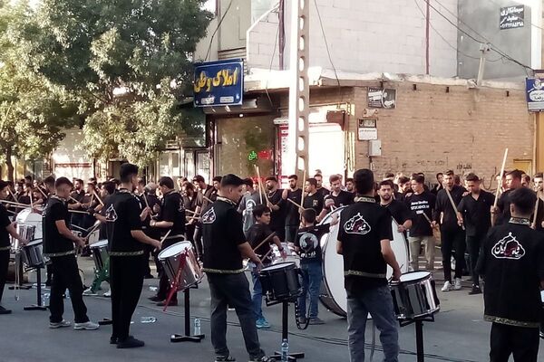 برگزاری مراسم «شاه حسین گویان» اربعین در شهرستان تکاب
