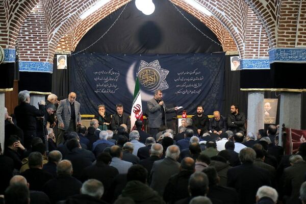مراسم عزاداری فاطمیه در تبریز