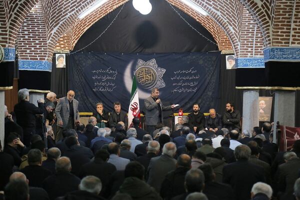 مراسم عزاداری فاطمیه در تبریز