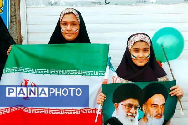 تجلی وحدت ملی در راهپیمایی ۲۲بهمن نصیرشهر 