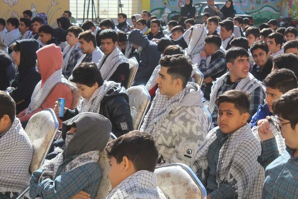 افتتاح پایگاه بسیج دانش‌آموزی در هنرستان سوره زنجان