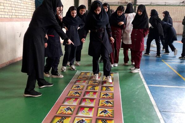 برگزاری اردو تمشک دختران  شهرستان شهریار