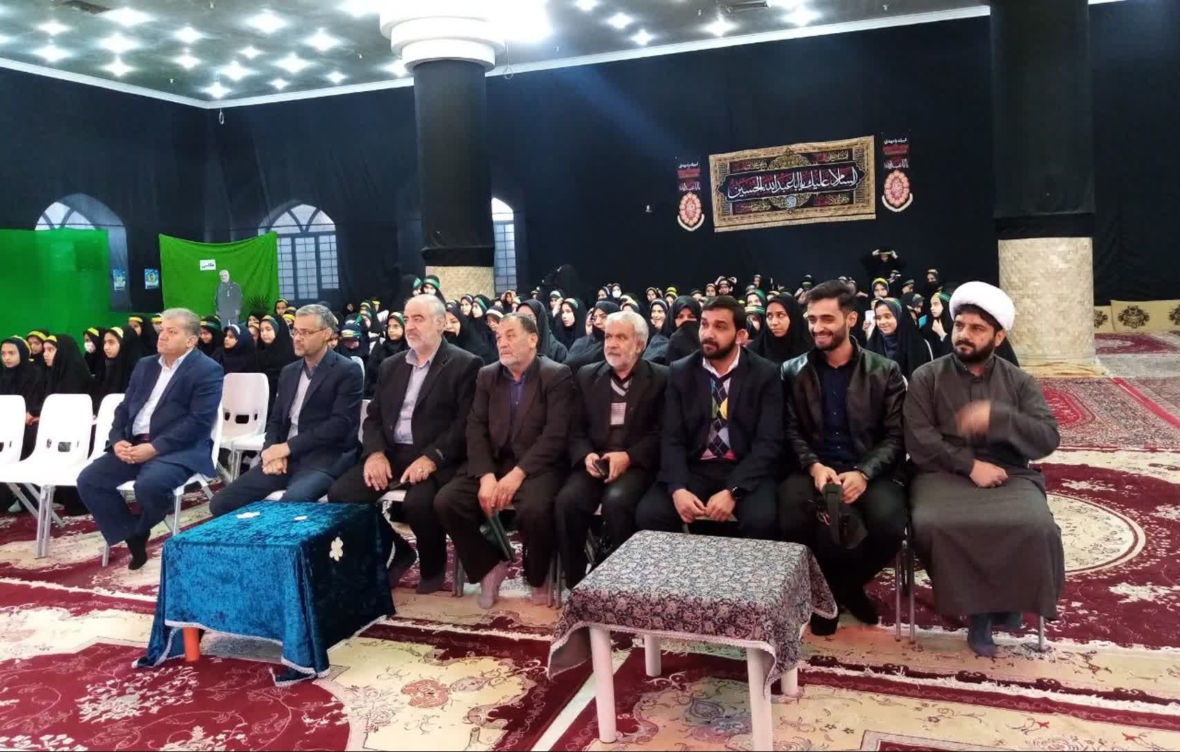 برگزاری همایش دختران حاج قاسم در خلیل‌آباد