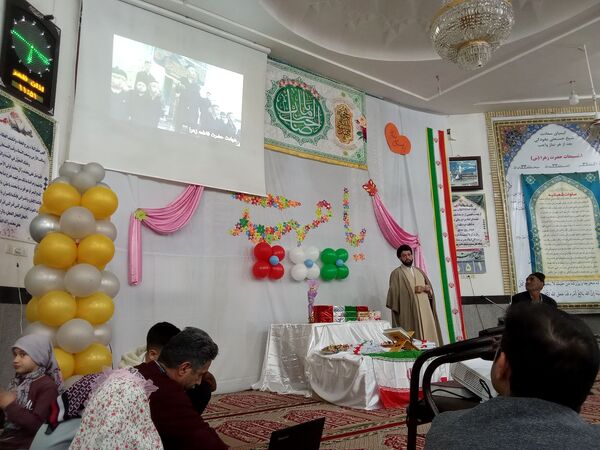جشن نیمه شعبان در مسجد جامع شهر کندر