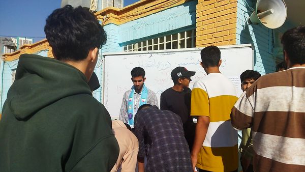 انتخابات شورای دانش آموزی در دبیرستان شاهد ابوذر غفاری نیشابور 