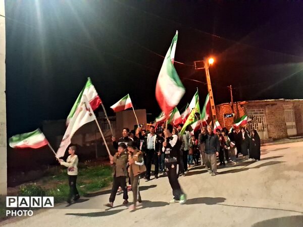 رجز خوانی دختران کنجوران سفلی منطقه قلقلرود