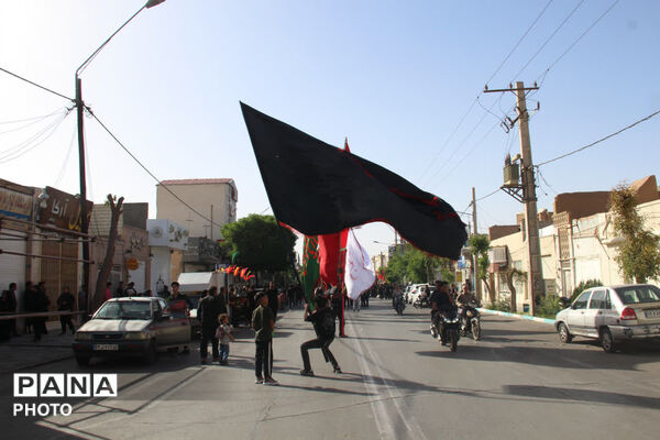 امامزاده جعفر یزد میزبان دسته عزای عزادارن شهادت امام صادق (ع)