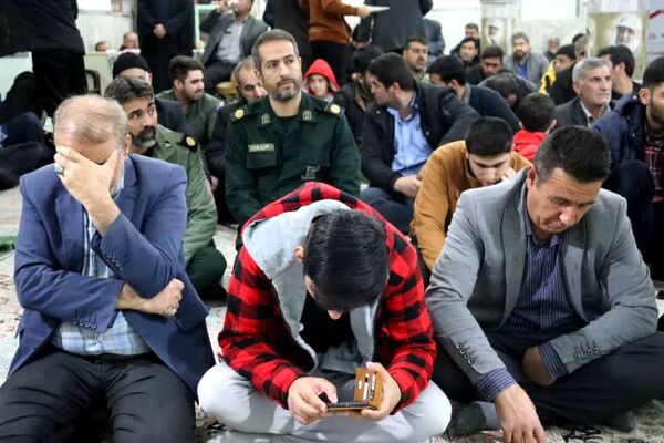 مراسم گرامیداشت دهه بصیرت در روستای جعفرآباد قم