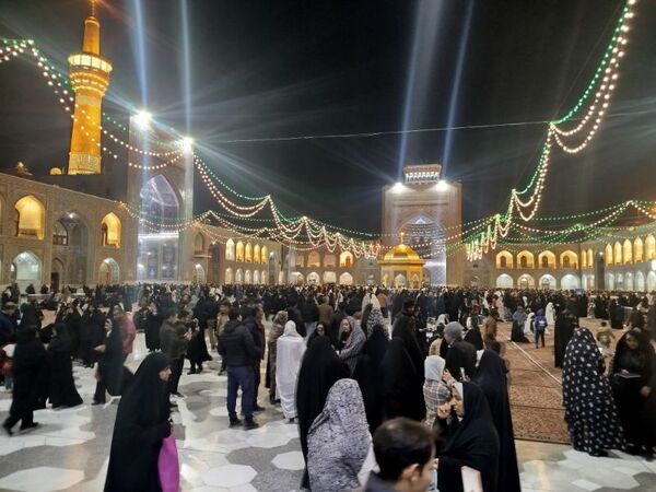 مراسم بزرگداشت شب میلاد جوادالائمه(ع) در مشهد مقدس 