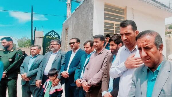 ورود پرچم متبرک حرم رضوی به شهرستان مارگون
