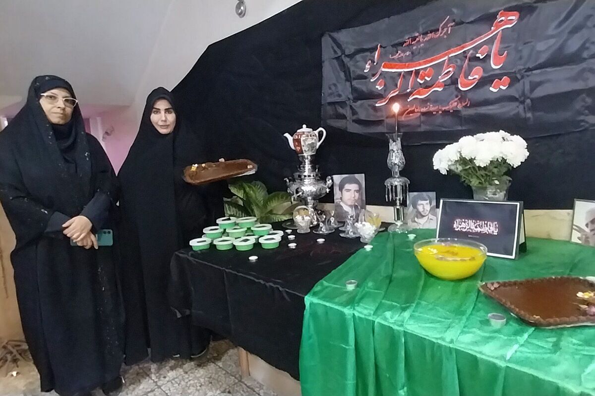 گرامیداشت شهادت حضرت فاطمه (س) در دبستان شهید مجید مجیدی ناحیه دو شهرری 