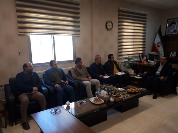 دیدار روسای ادارات با سرپرست فرمانداری شهرستان سملقان