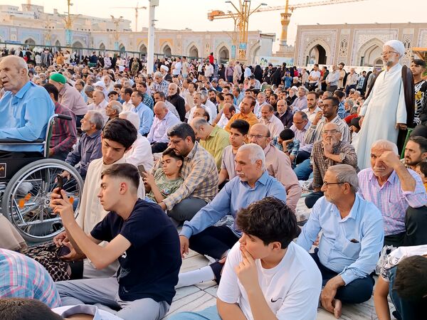 برگزاری مراسم چهلم رئیس‌جمهور شهید در حرم مطهر رضوی 