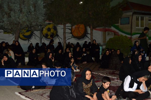 مراسم شب‌دهم محرم در هیئت فرهنگیان  نیشابور