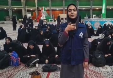 مسابقات لیگ جت دختران در حسینیه صاحب‌الزمان (عج) یزد