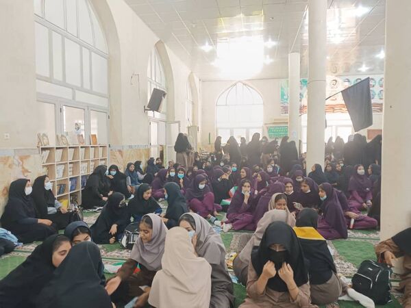 فریاد استکبار ستیزی دانش آموزان در حمایت از مظلومان