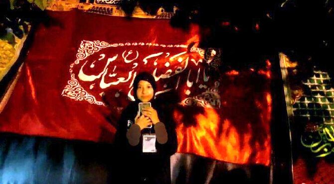 مراسم تعزیه‌خوانی و شام غریبان در مسجد الغدیر نیشابور