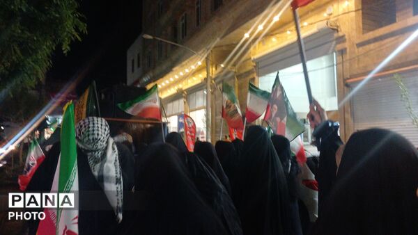 شصت ونهمین شب از راهپیمایی باشکوه مردم فردیس