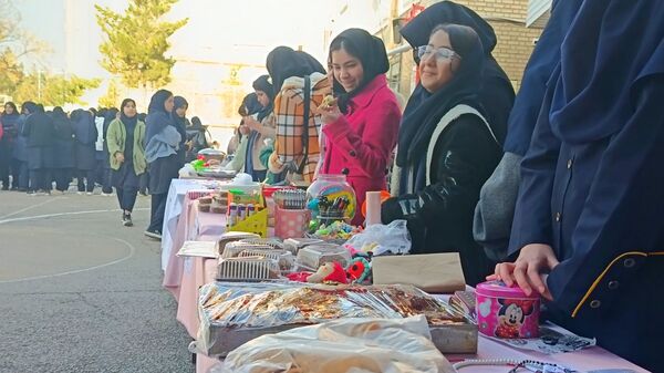 بازارچه کار و فناوری در دبیرستان کوثر فرهنگیان