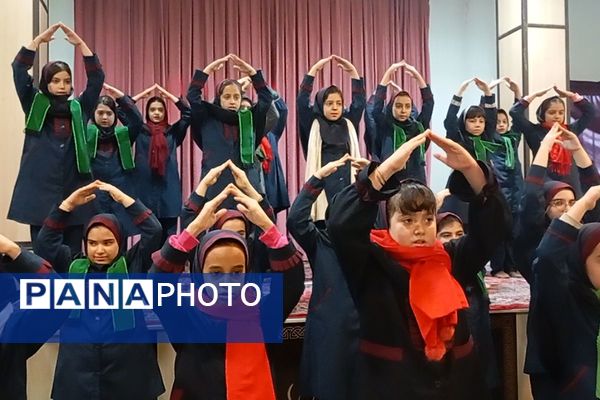 طنین زنگ انقلاب در مدارس شهرستان شهریار 