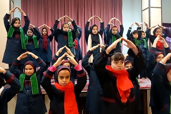 طنین زنگ انقلاب در مدارس شهرستان شهریار 