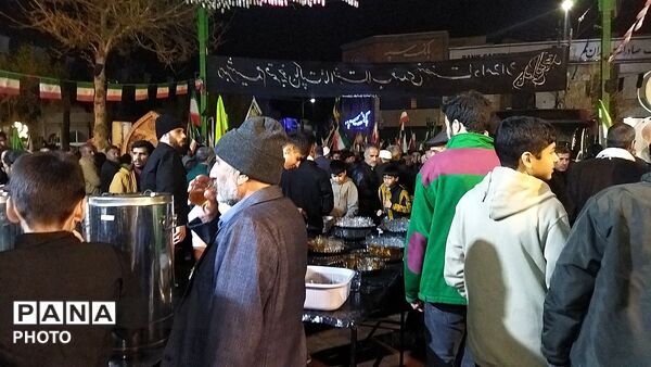 حضور حماسی مردم شهرستان پلدختر در شب بیست و هشتم اجتماعات شبانه 