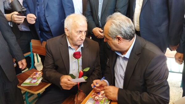 افتتاح مدرسه ۶ کلاسه «بانو مهین شادمان»