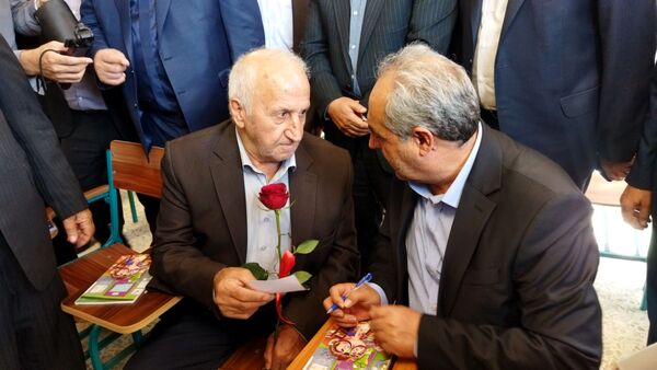 افتتاح مدرسه ۶ کلاسه «بانو مهین شادمان»
