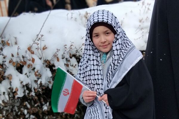 راهپیمایی باشکوه 22 بهمن در شهر فریمان