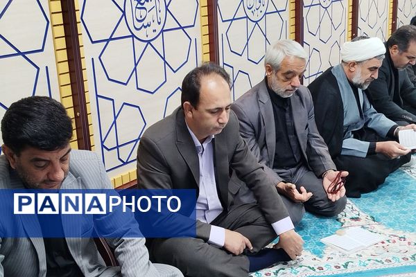 مراسم ارتحال امام خمینی (ره) در اداره آموزش و پرورش ناحیه دو شهرری 