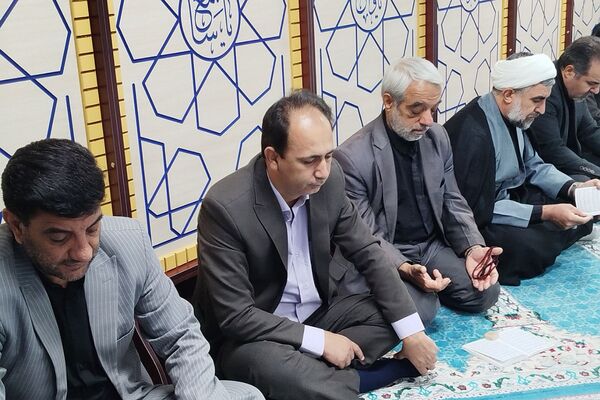 مراسم ارتحال امام خمینی (ره) در اداره آموزش و پرورش ناحیه دو شهرری 